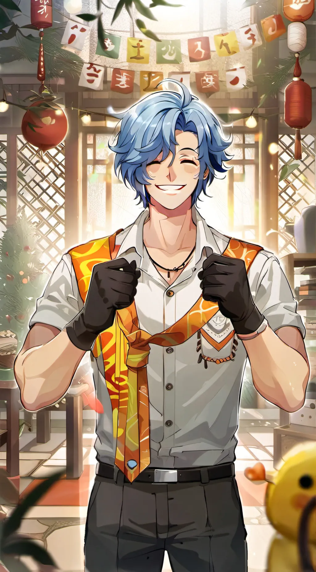 ai character: [.Sunny day jack.] background