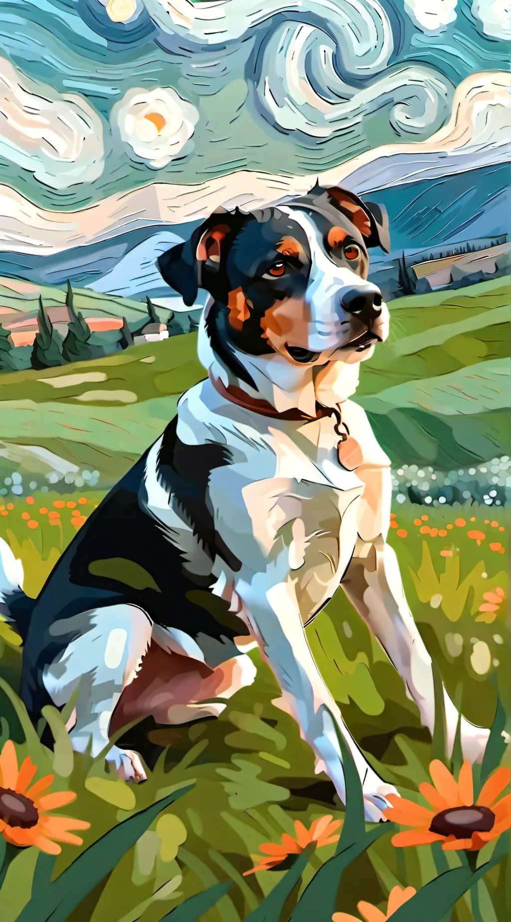 ai character: Finish the lyrics! background