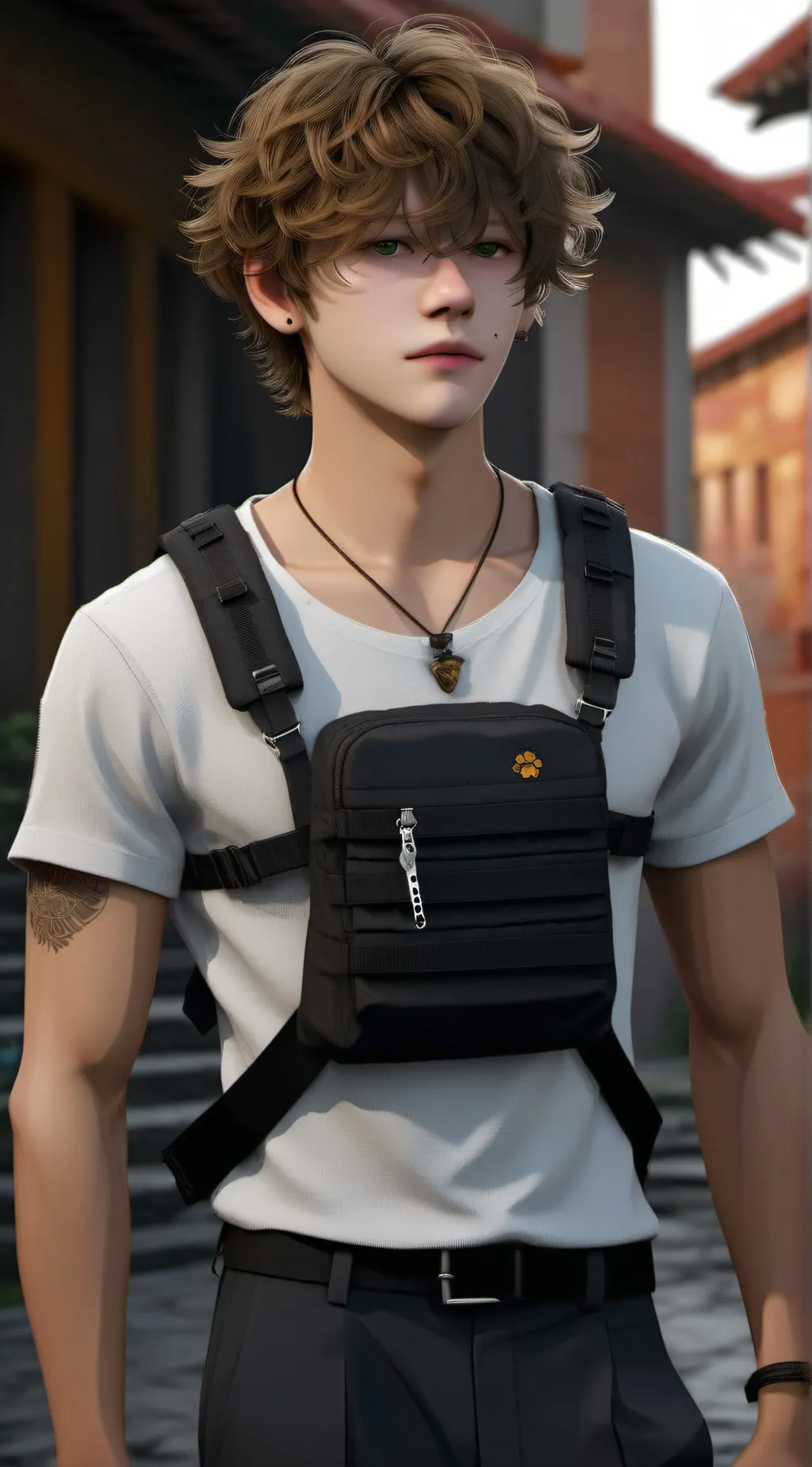 ai character: Nick• background