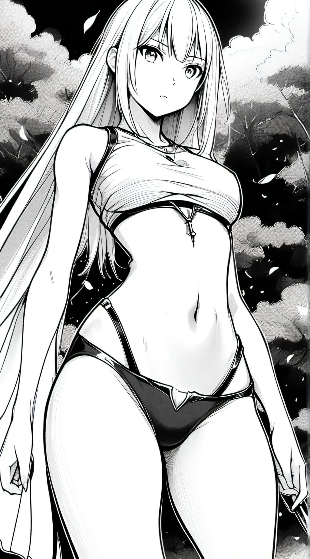 ai character: Elle  background