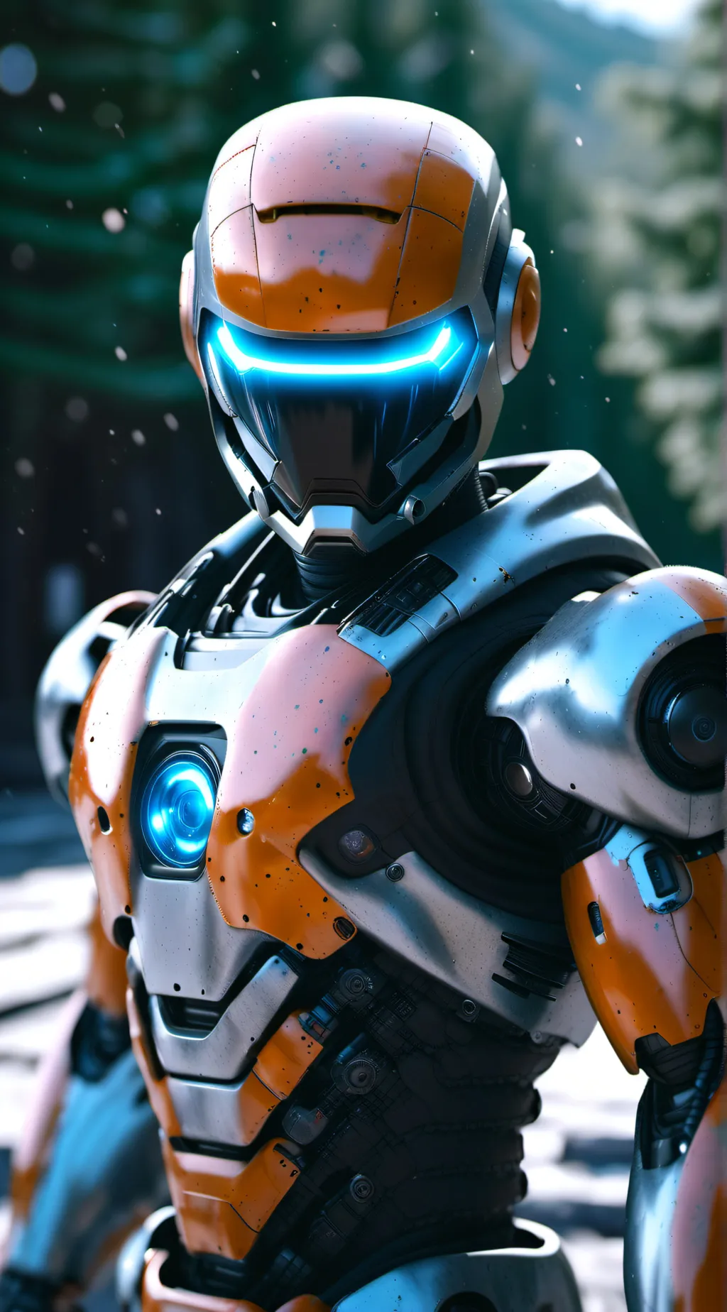 ai character: robot background