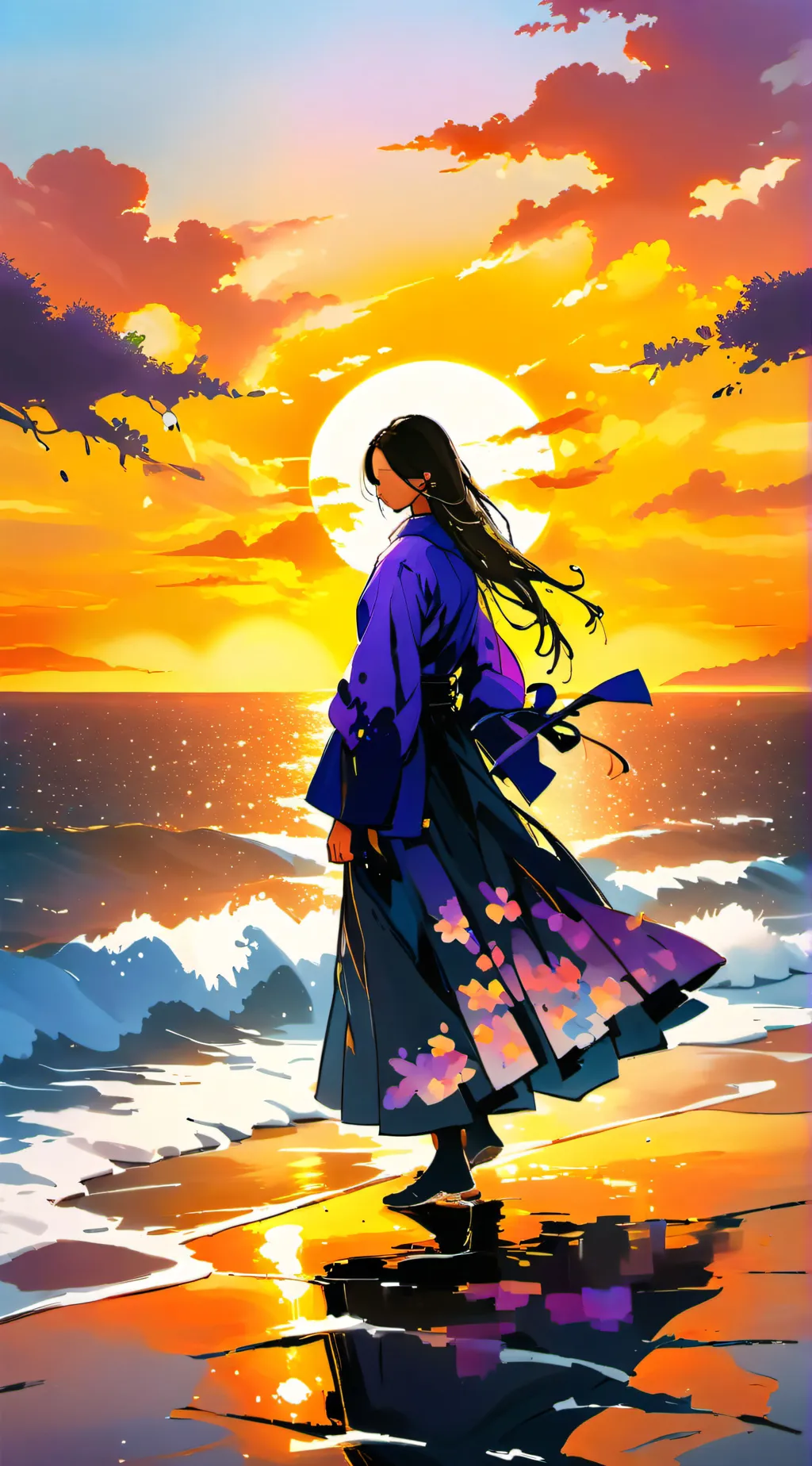 ai character: Hana background