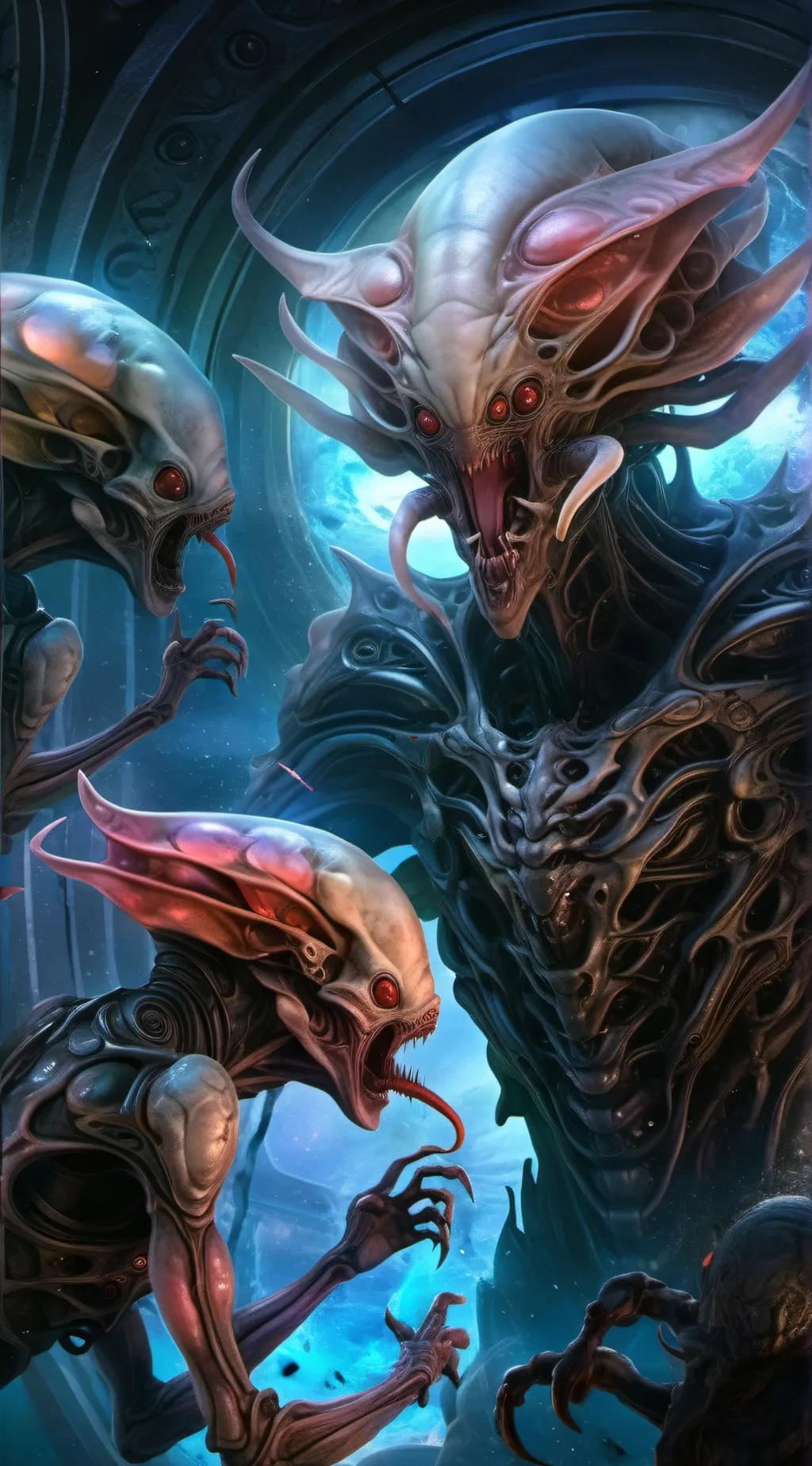 ai character: End of the world background