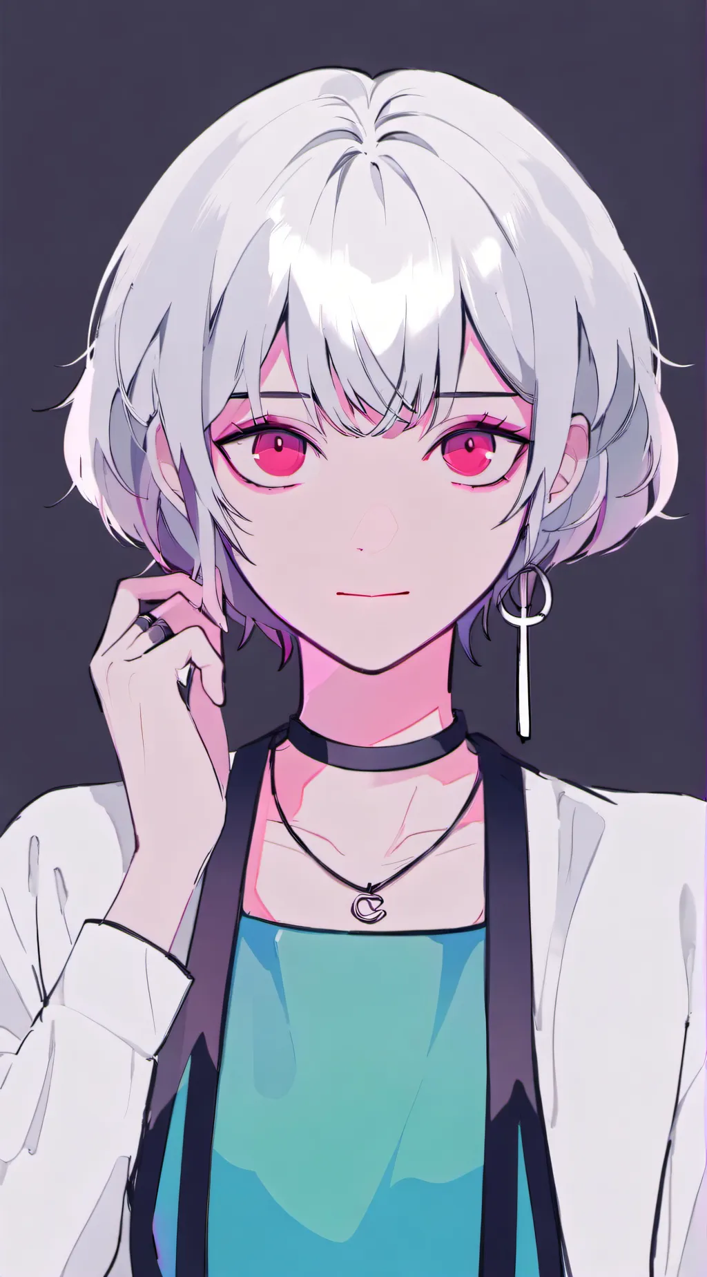 ai character: Harp background