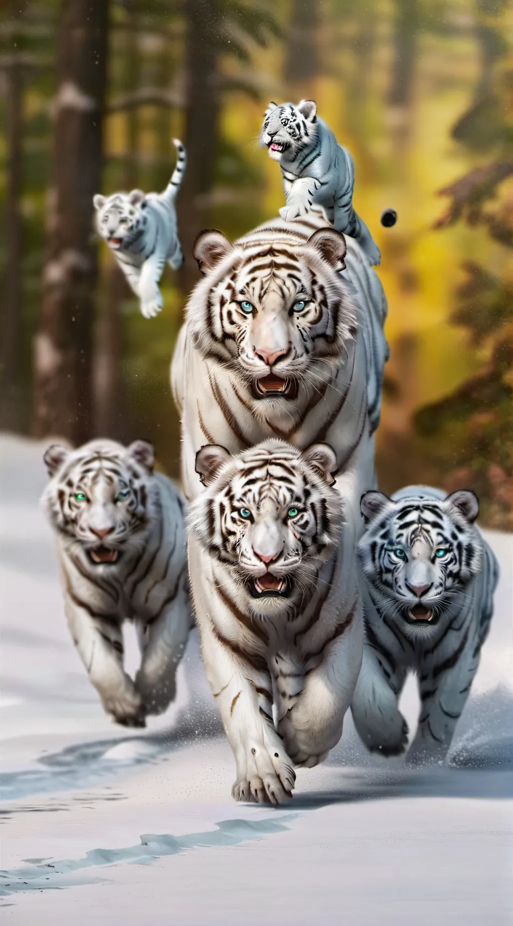 ai character: ~Snøw Tigers~ background