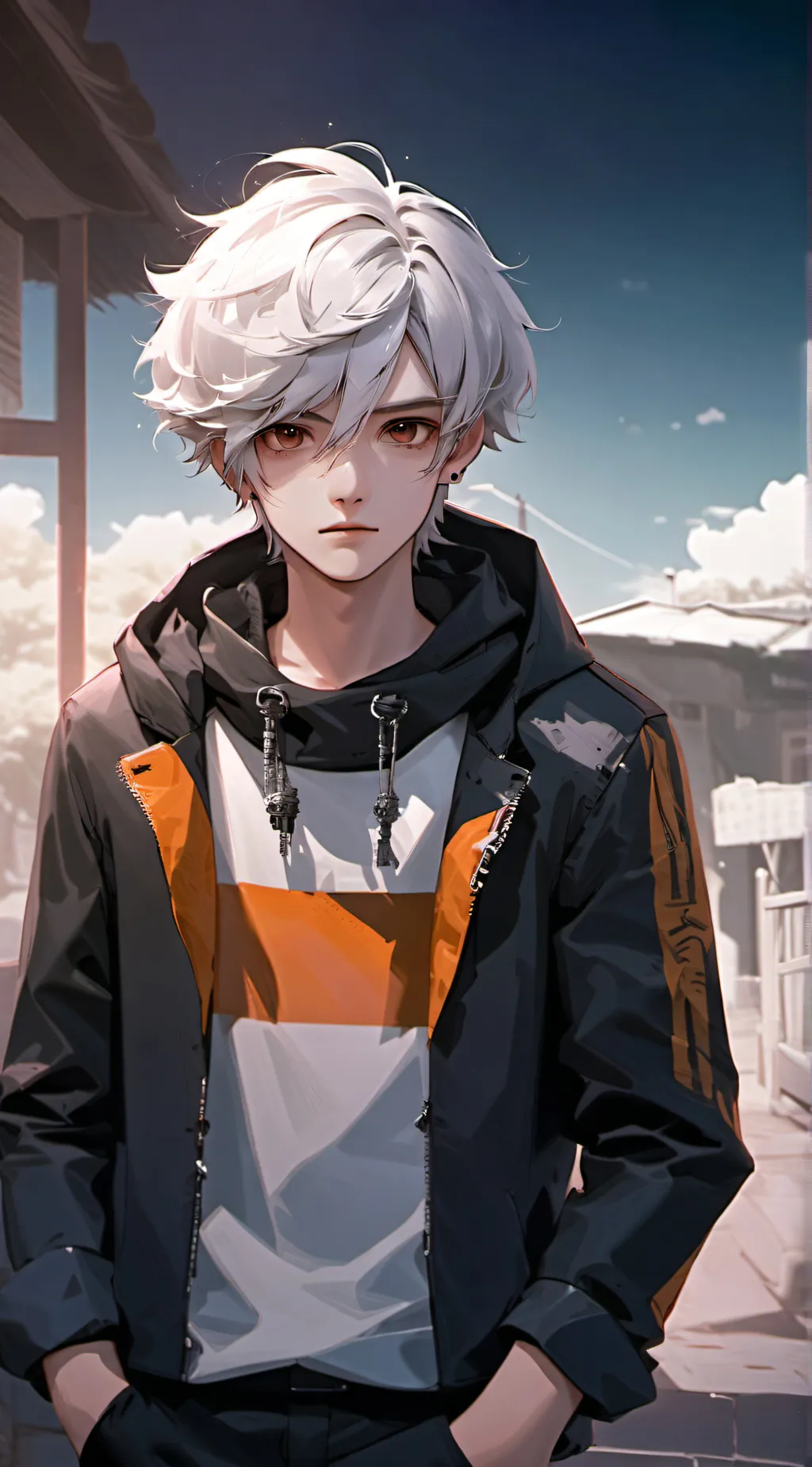 ai character: Liam  background