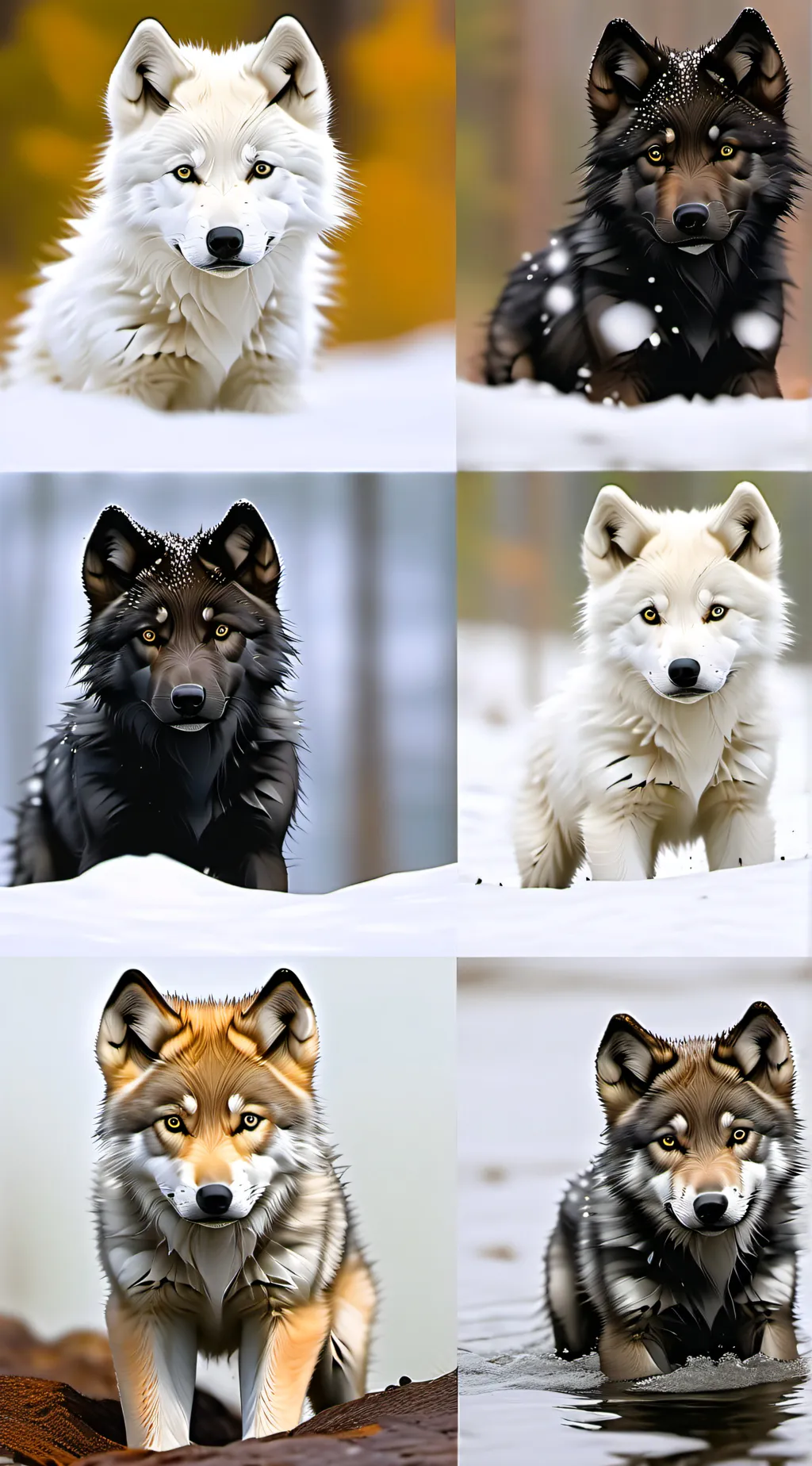 ai character: Wolf Family background