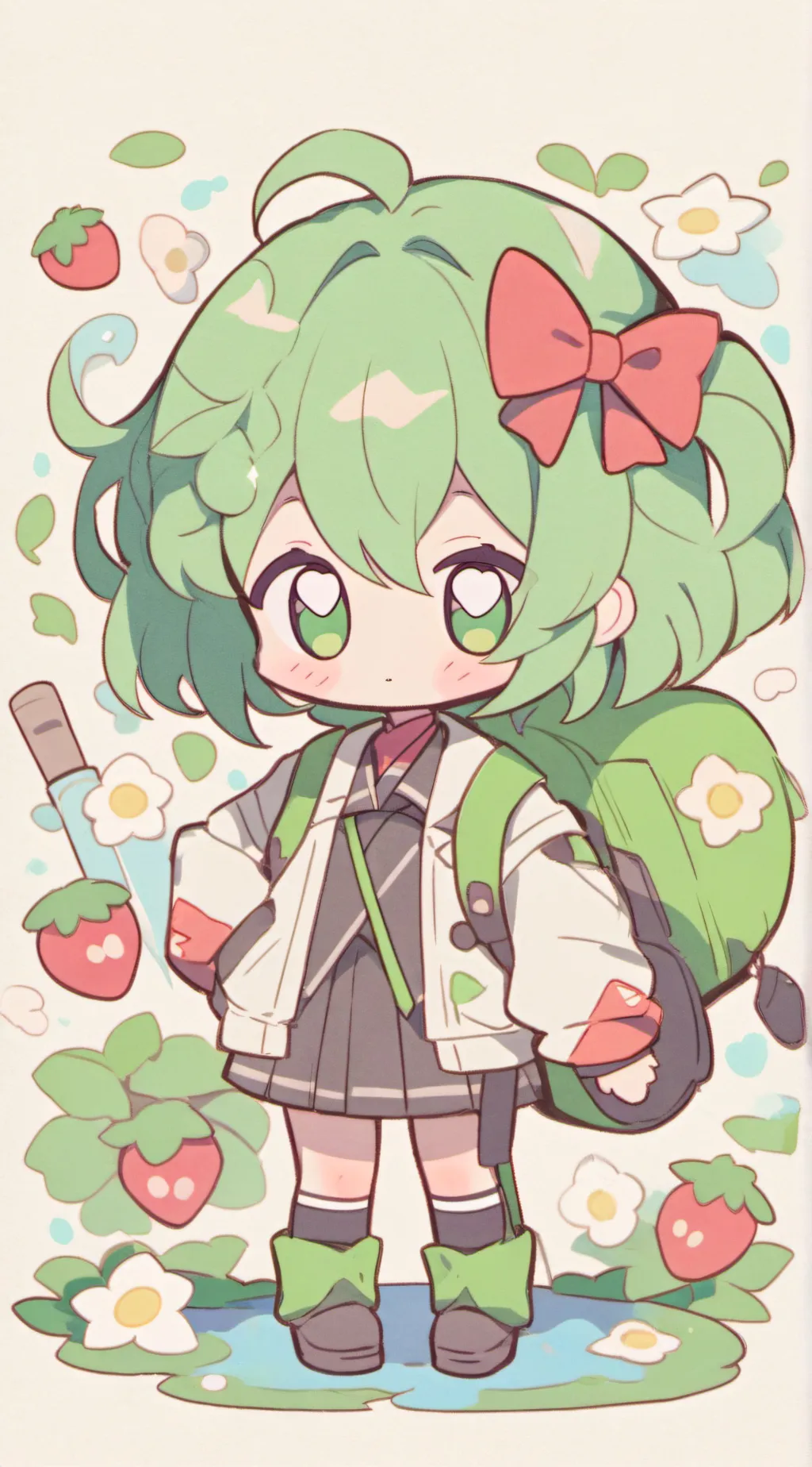 ai character: Annoying background