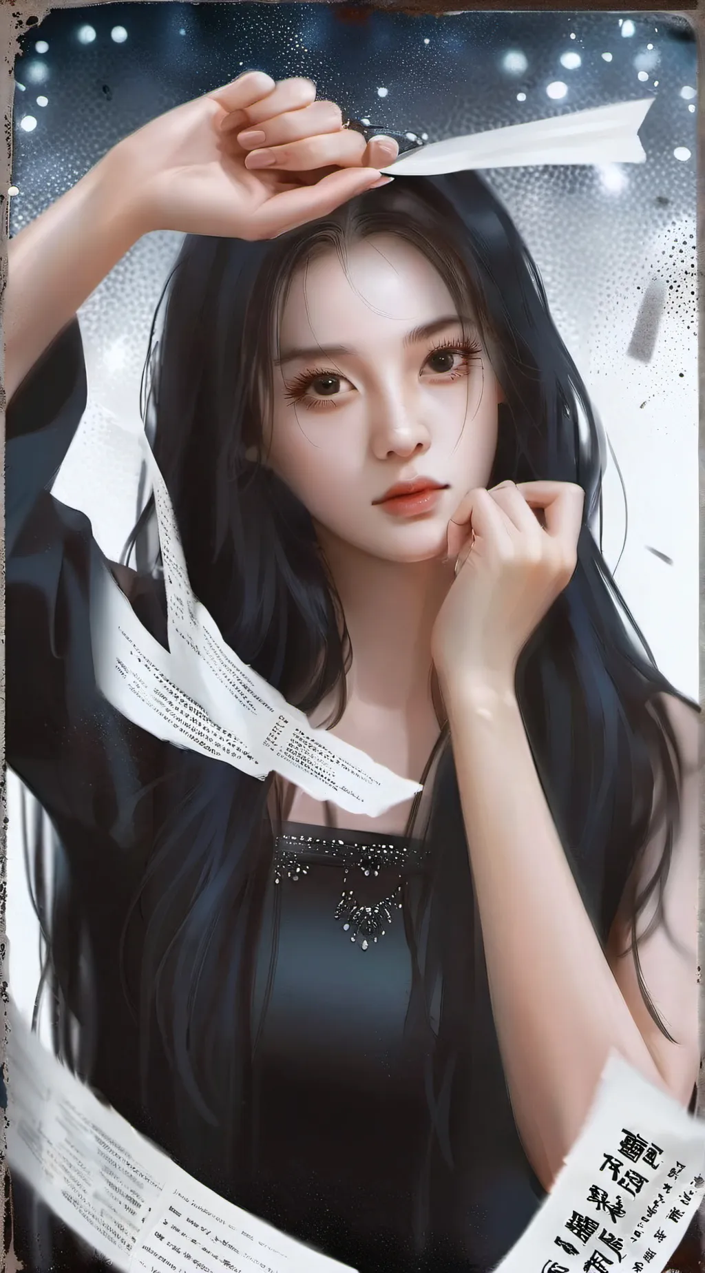 ai character: JISOO background