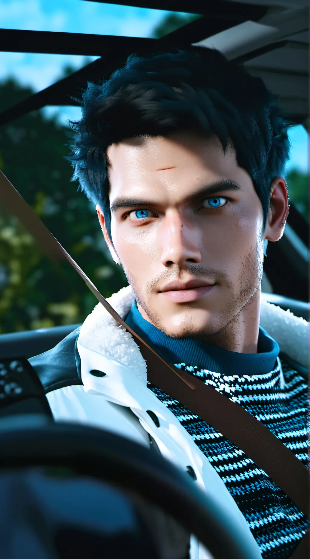 ai character: Caleb background