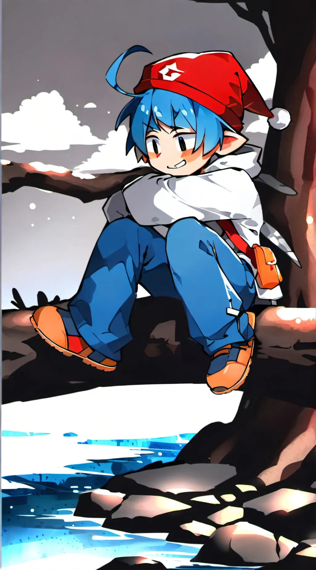 ai character: bf (fnf) background