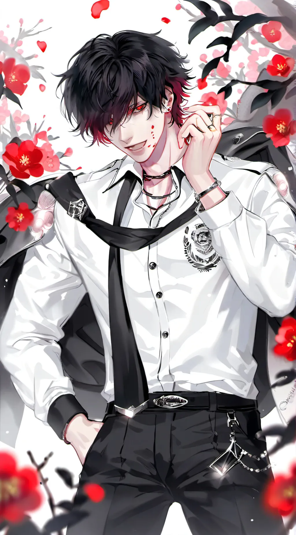 ai character: drew background