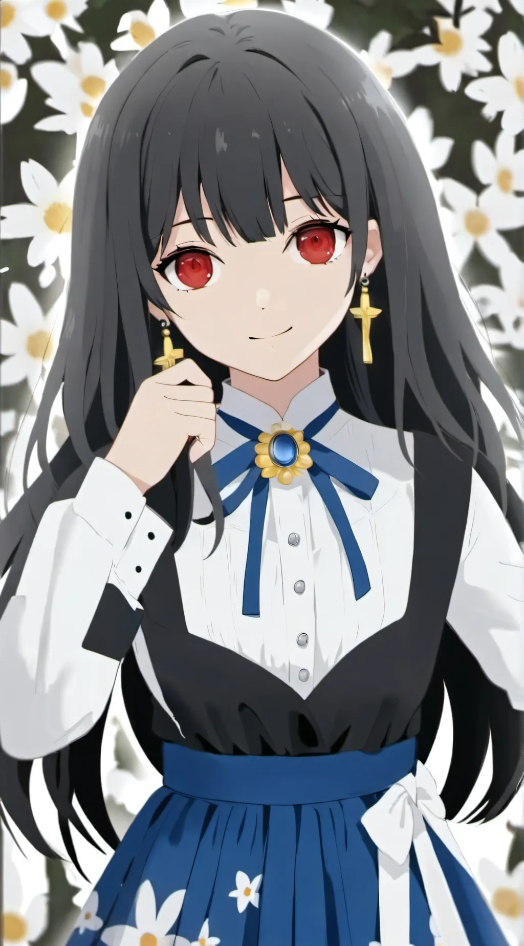 ai character: Komi background