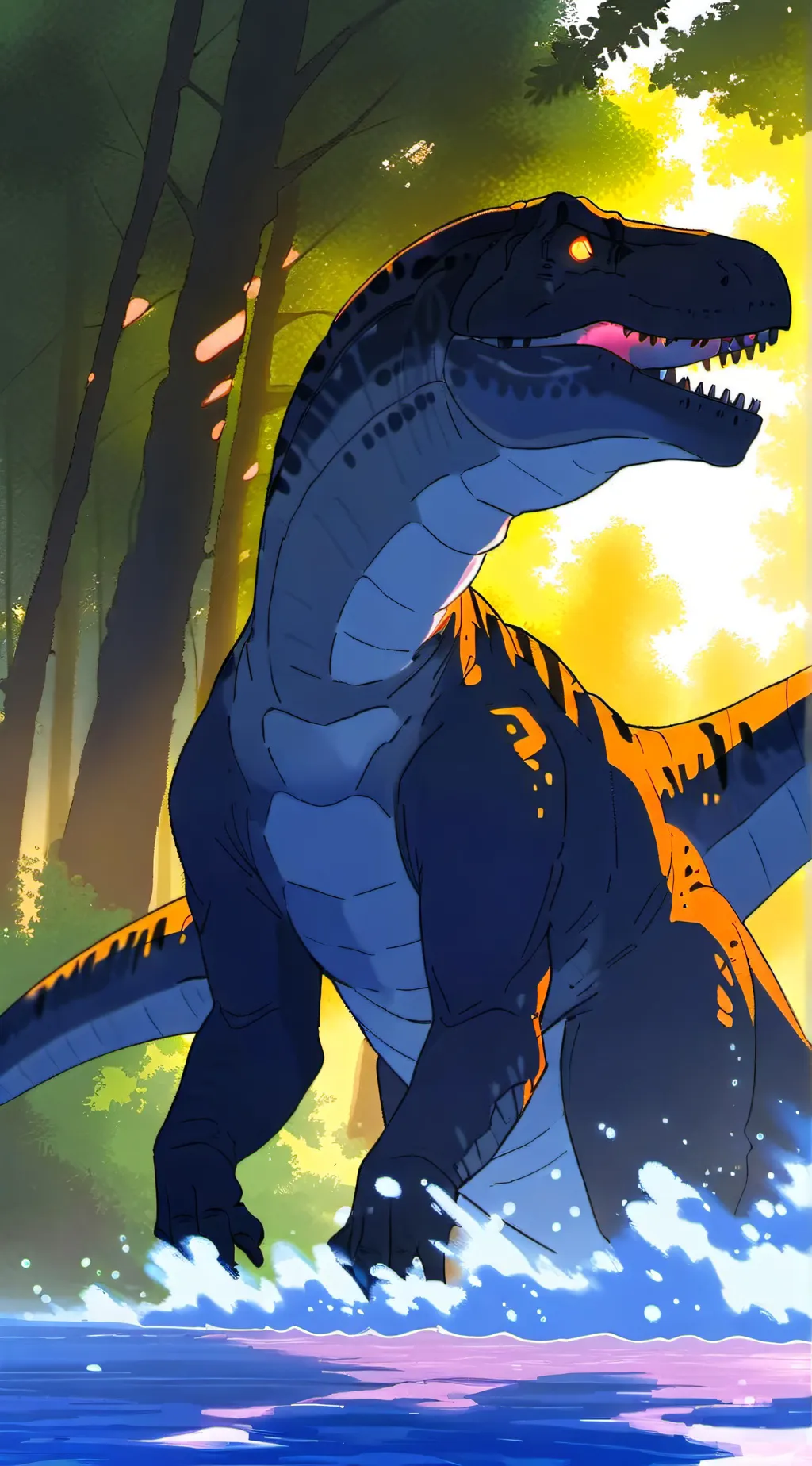ai character: Reny(Indoraptor) background