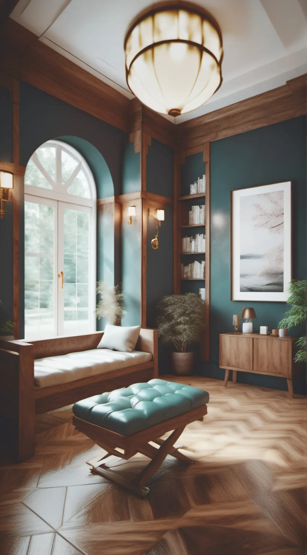 ai character: Emotion healing background