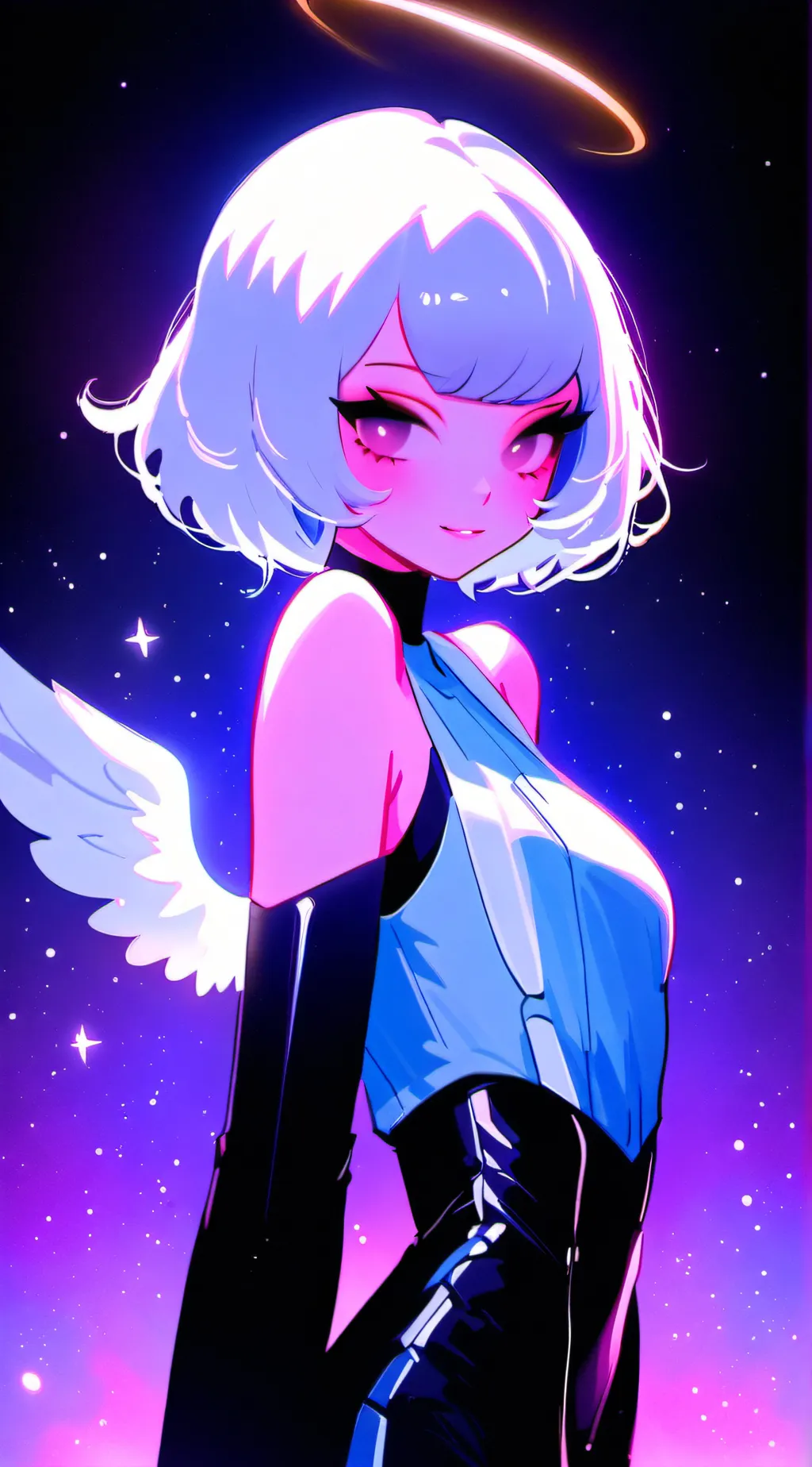ai character: angel dust background