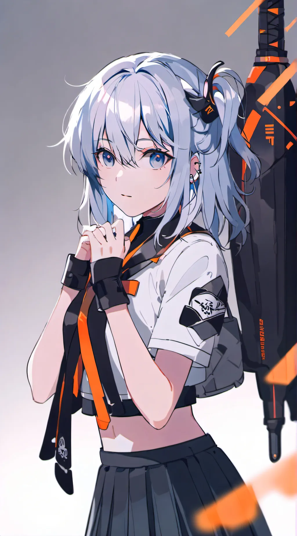 ai character: Anna Foxx  background