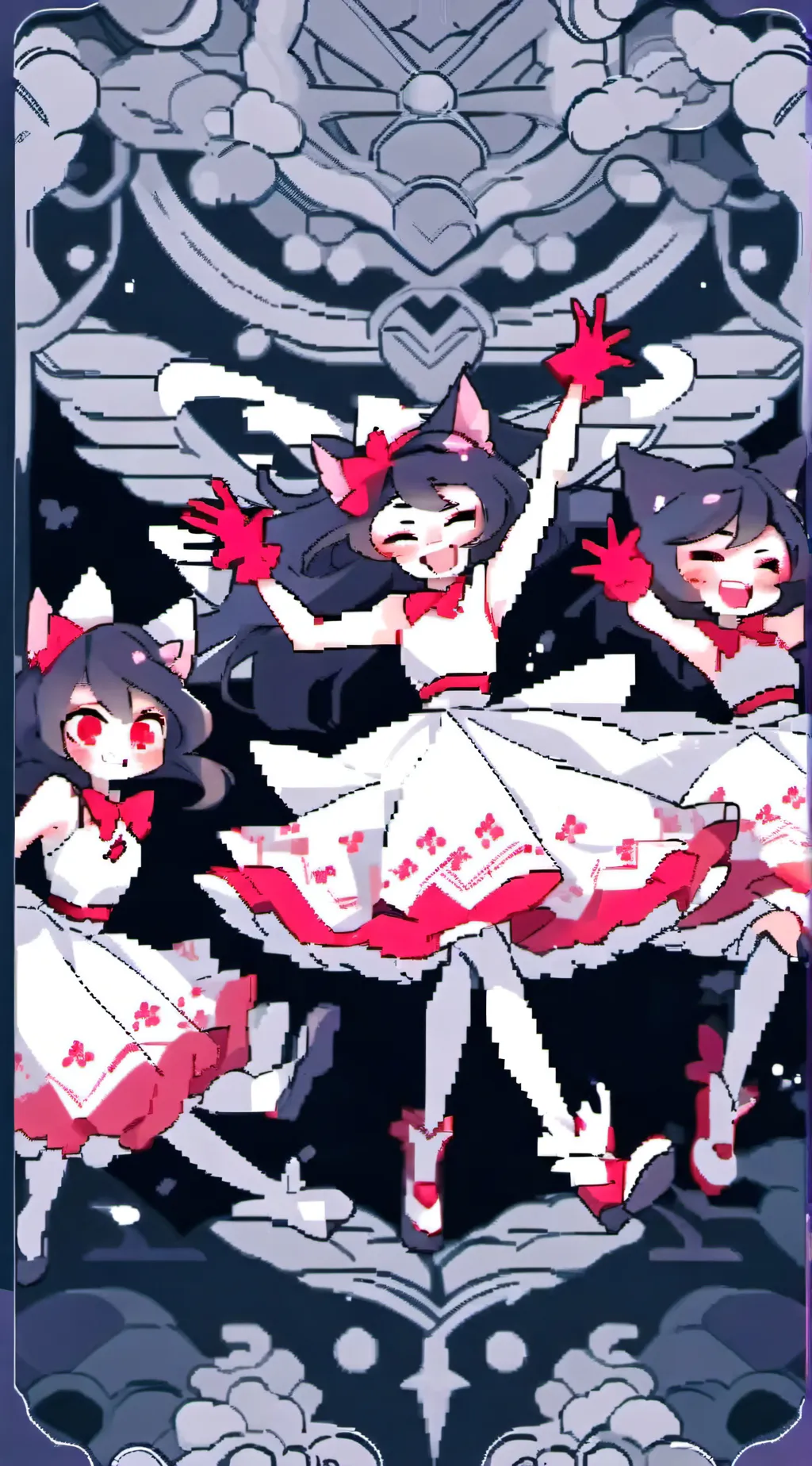 ai character: HH Swapped Au background