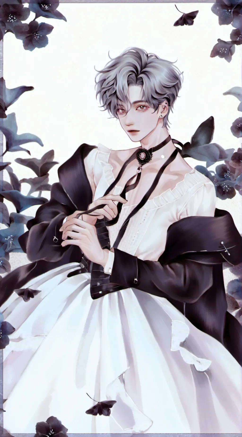 ai character: hyunjin background