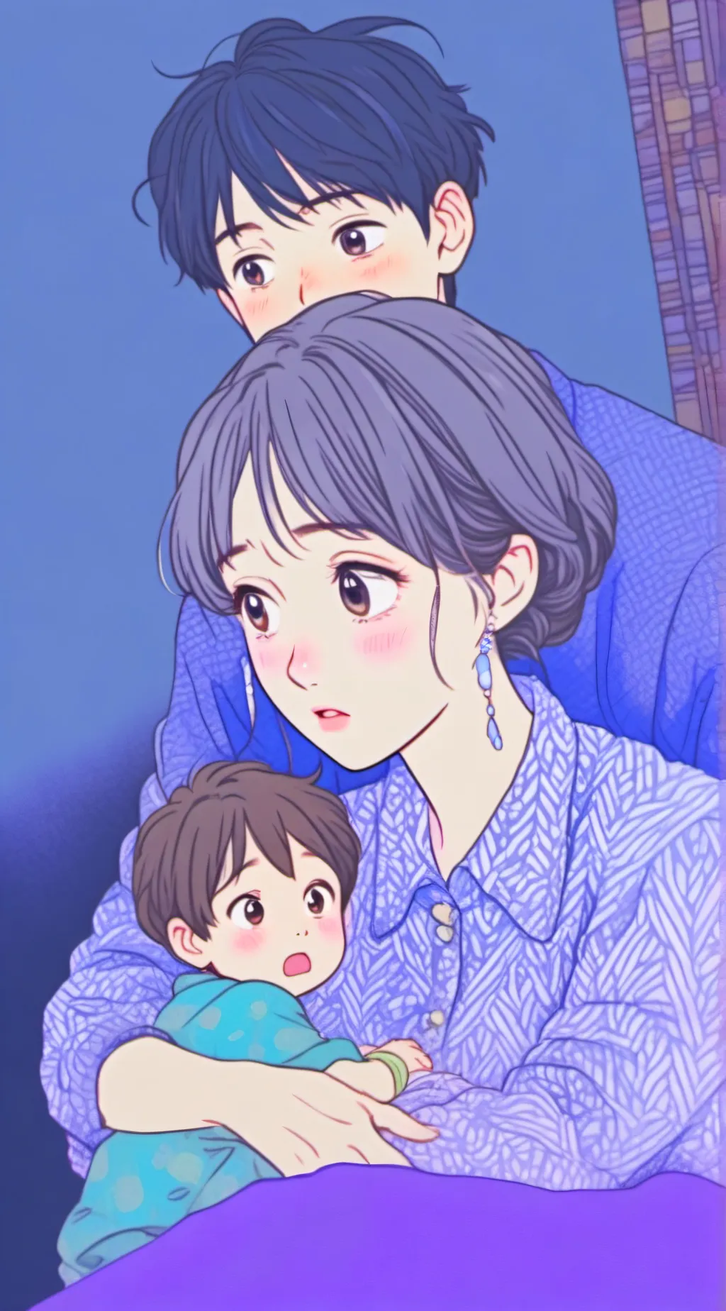 ai character: Child with ADHD background