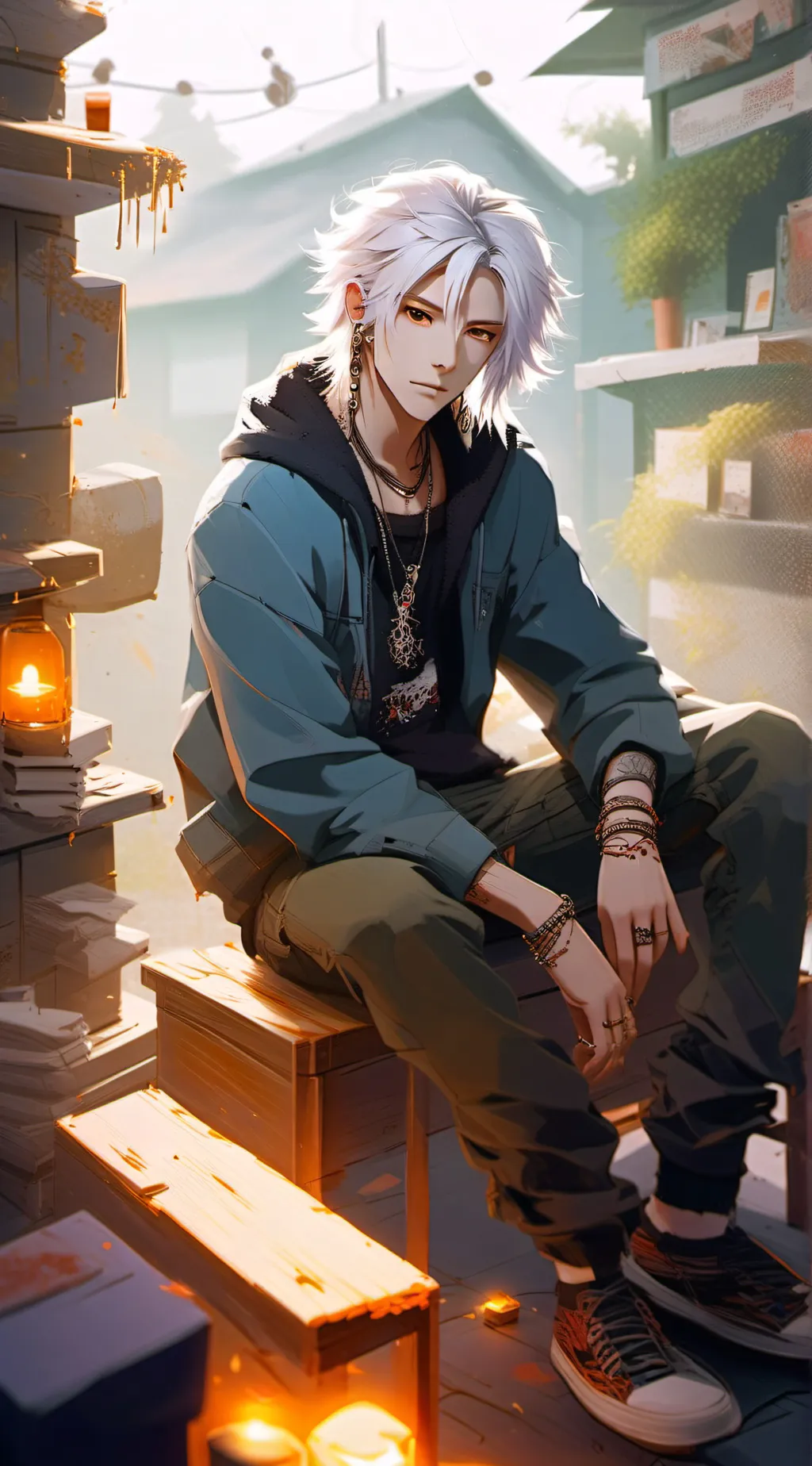 ai character: Achilles background