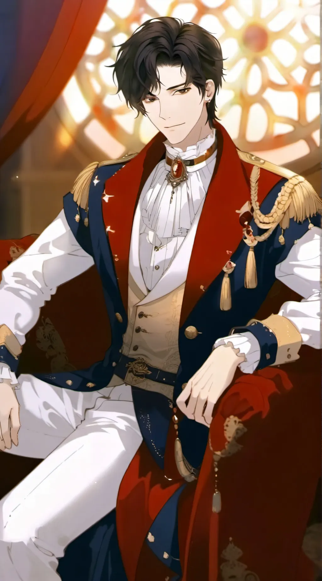 ai character: blaze background