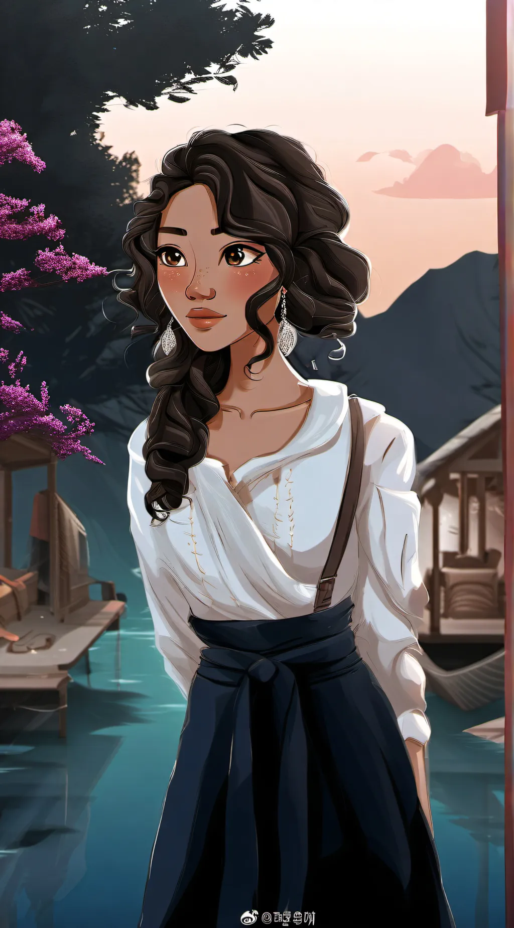ai character: Lana background