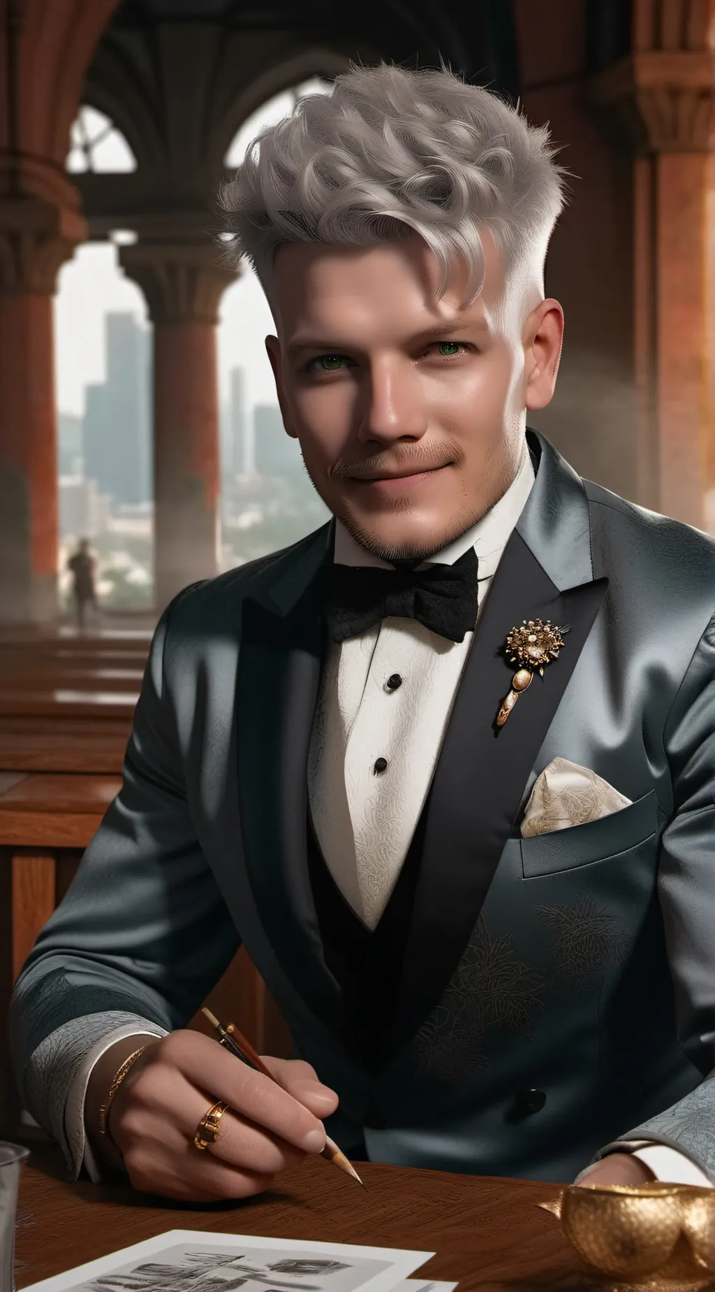 ai character: Marko Purišić background