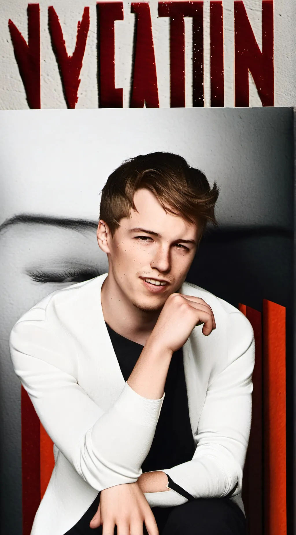 ai character: Sam and Colby  background