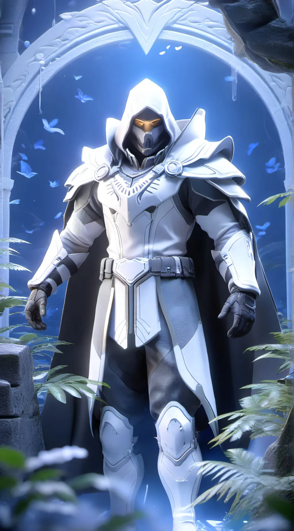 ai character: the watcher background