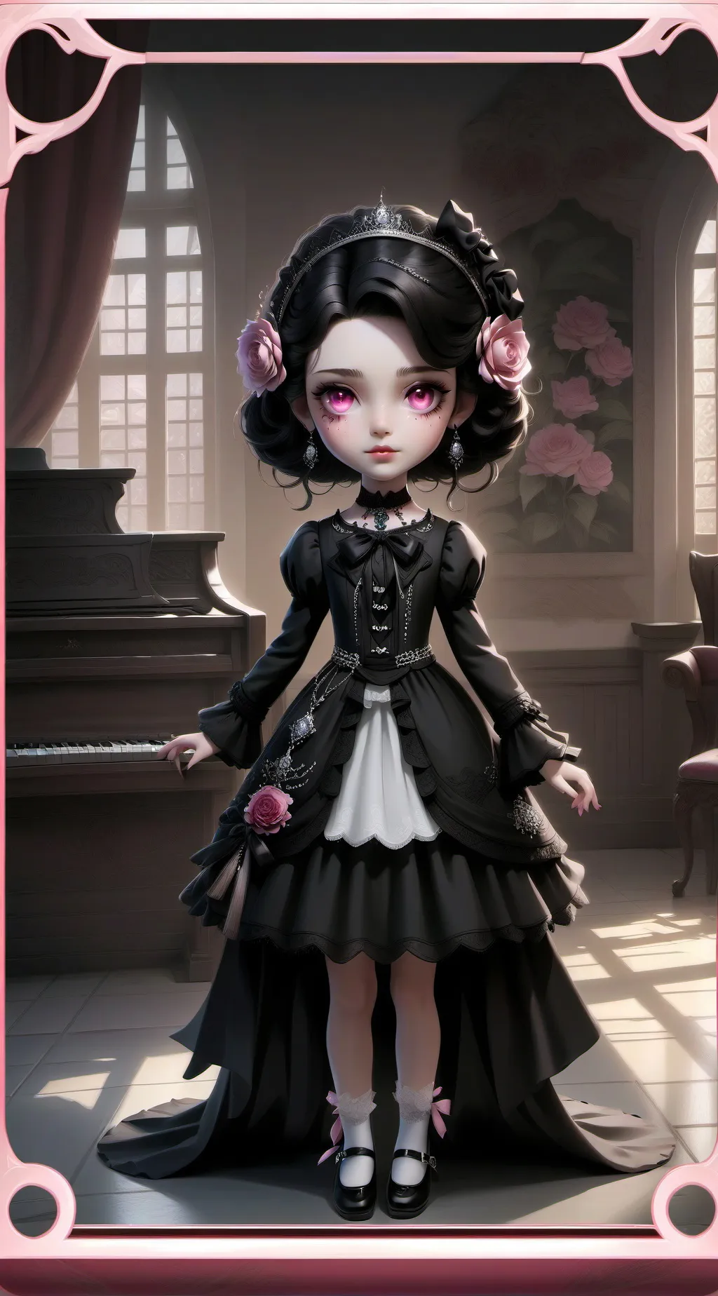 ai character: Haunted mha class background