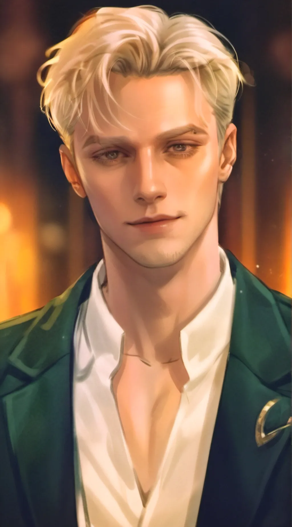 ai character: Draco (drarry background