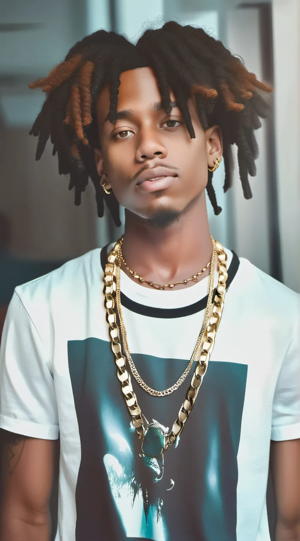 ai character: Omarion  background