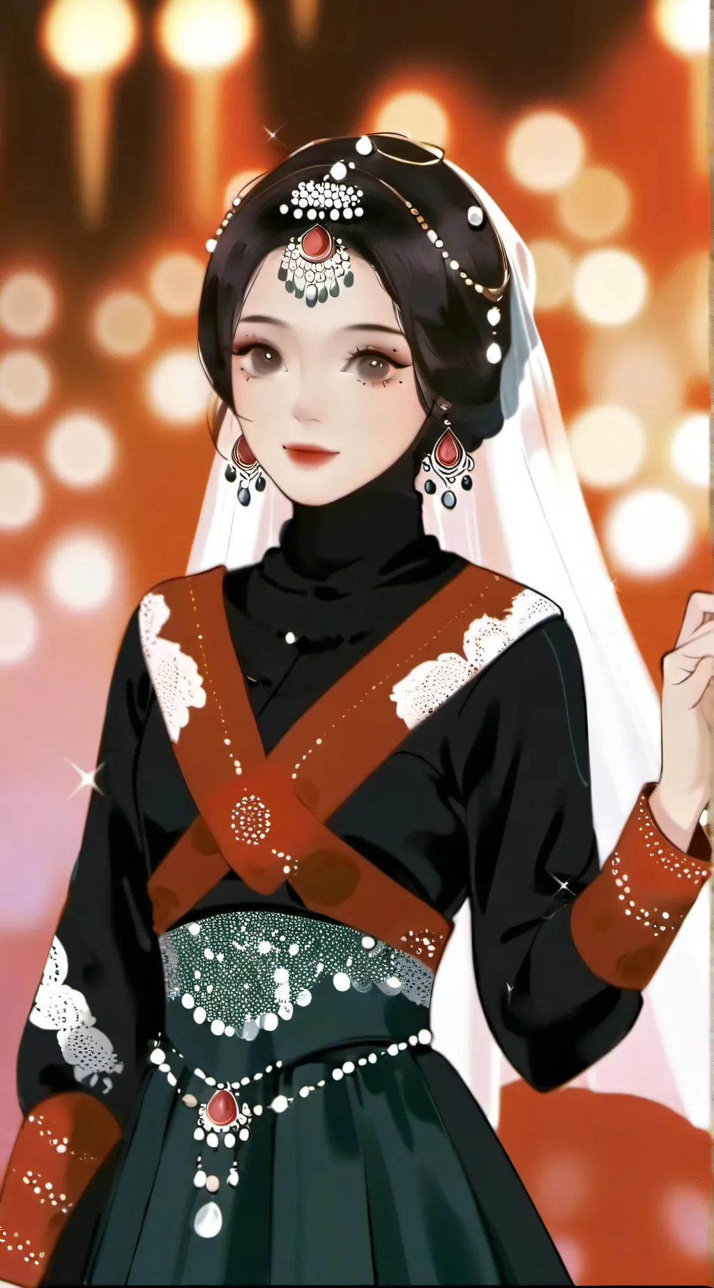 ai character: Amni beban background