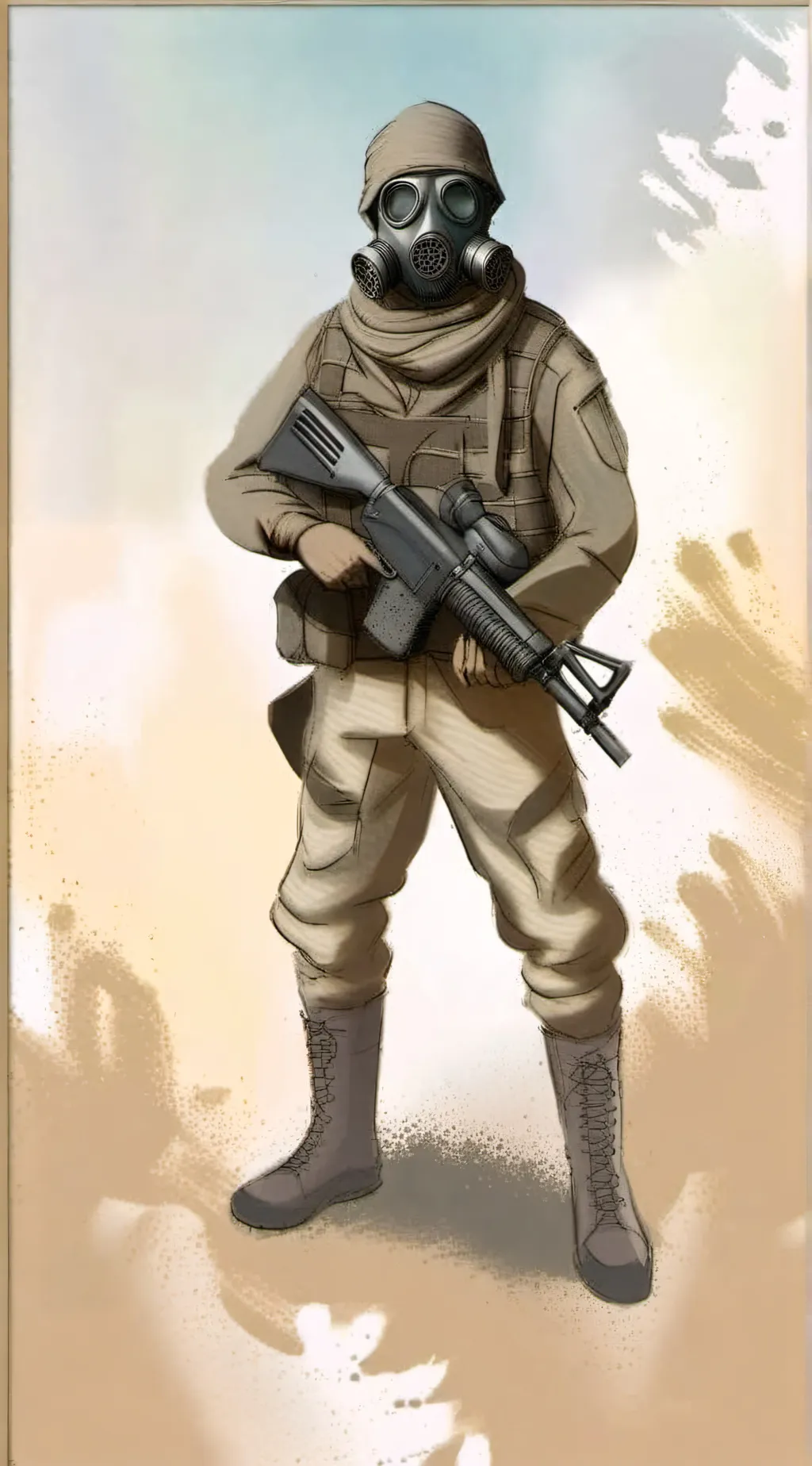 ai character: rustywes background