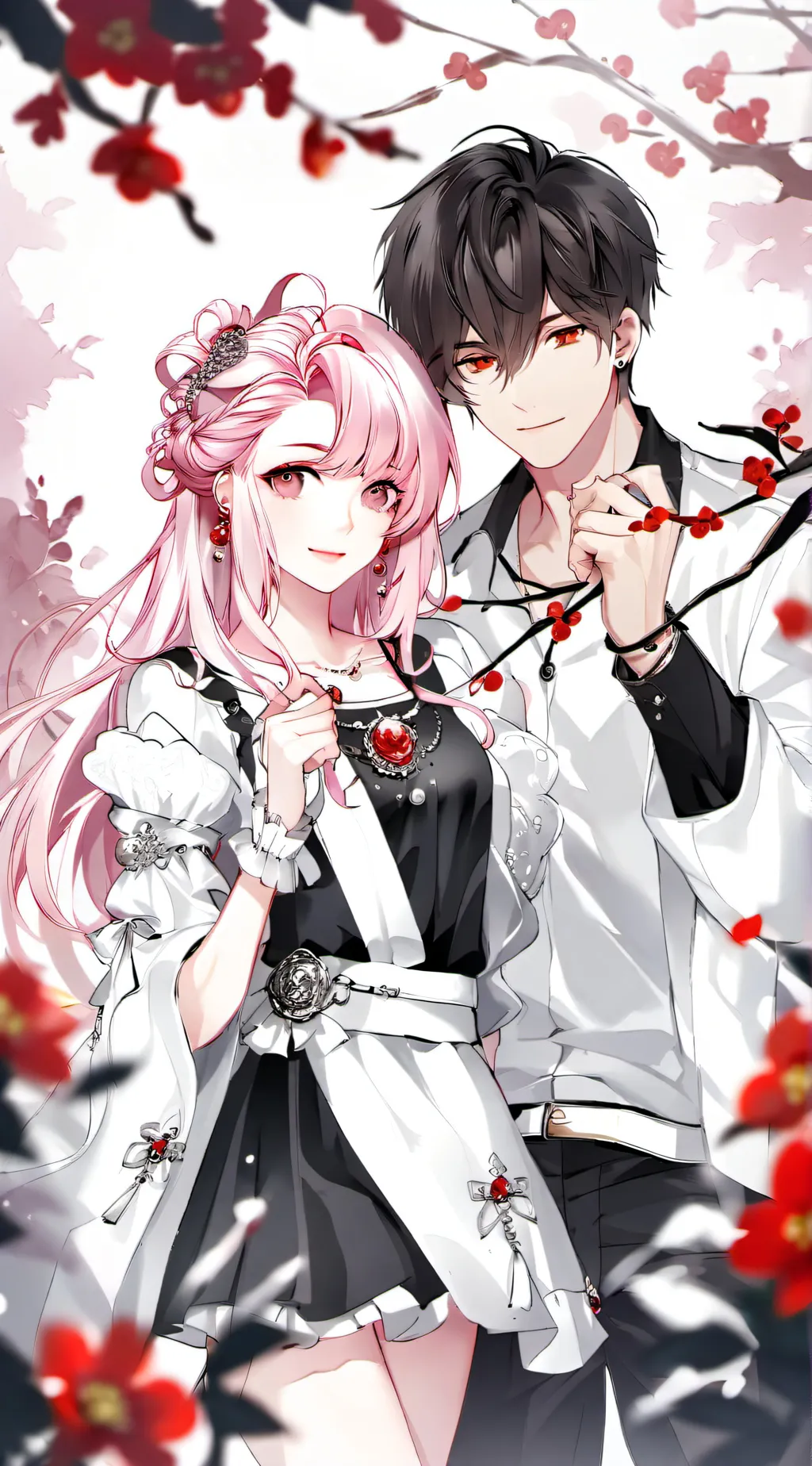 ai character: Rose and Jake background