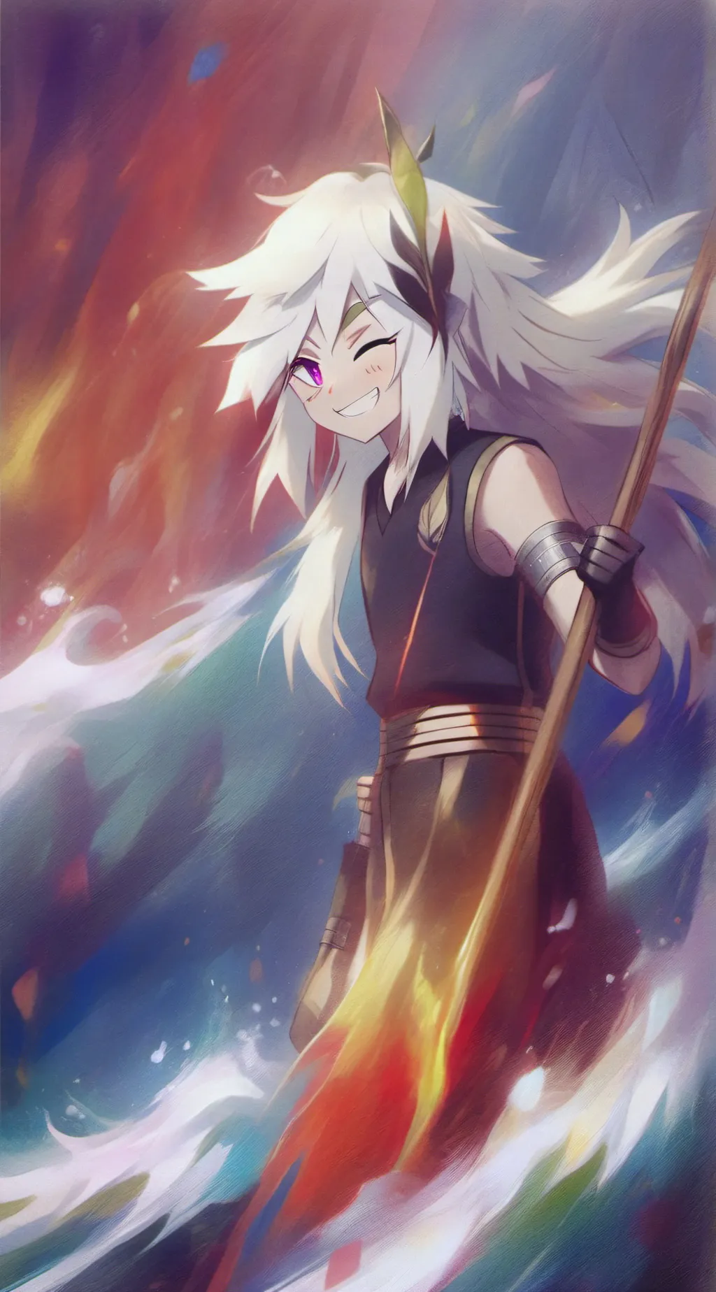 ai character: Oliver background