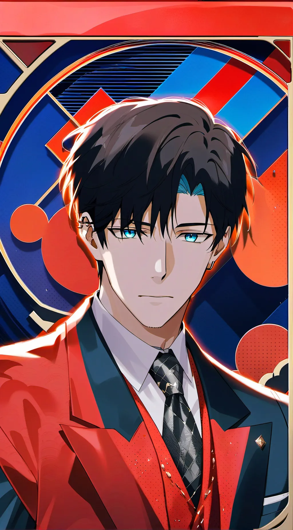 ai character: ash background