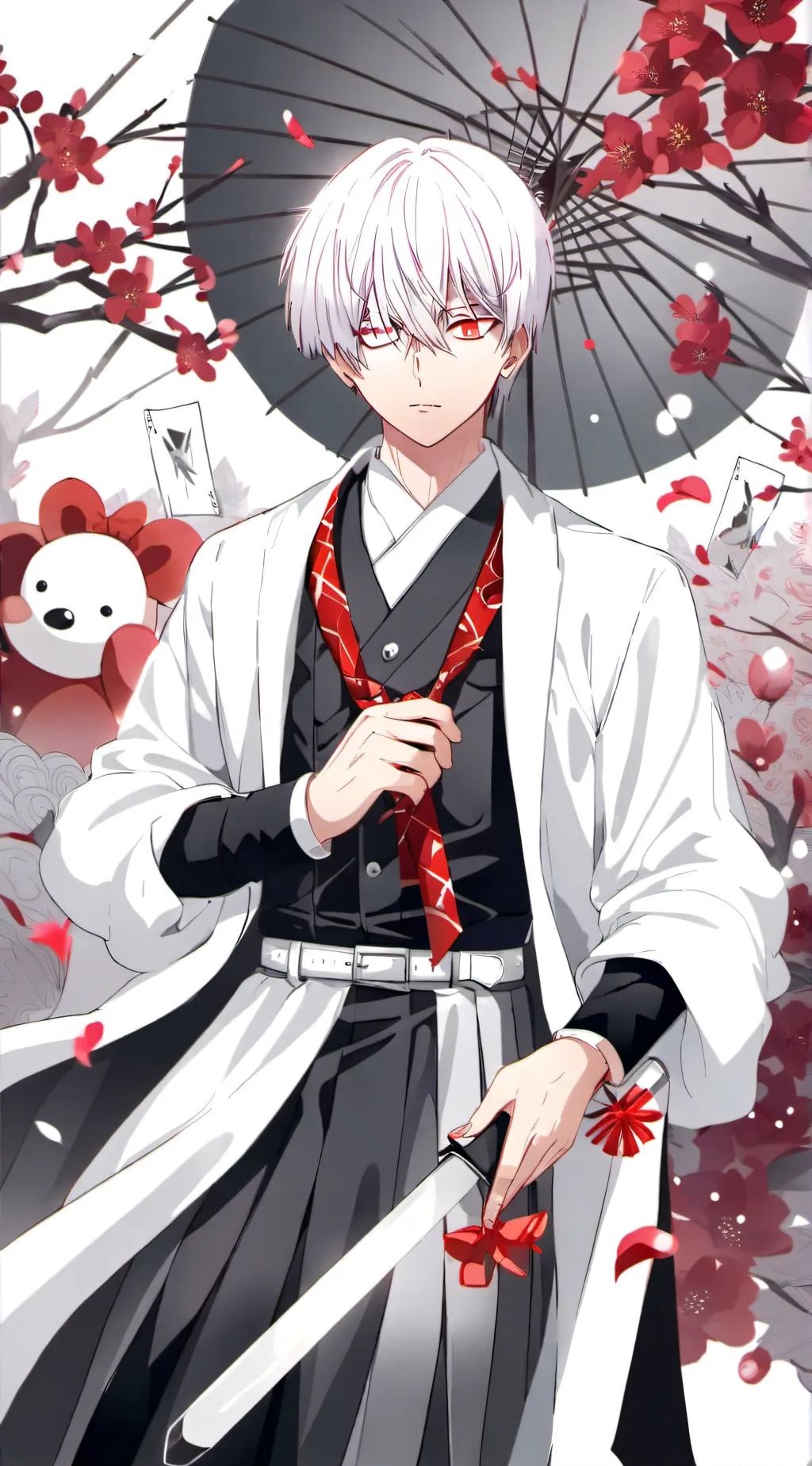 ai character: MHA SHOTO TODOROKI background