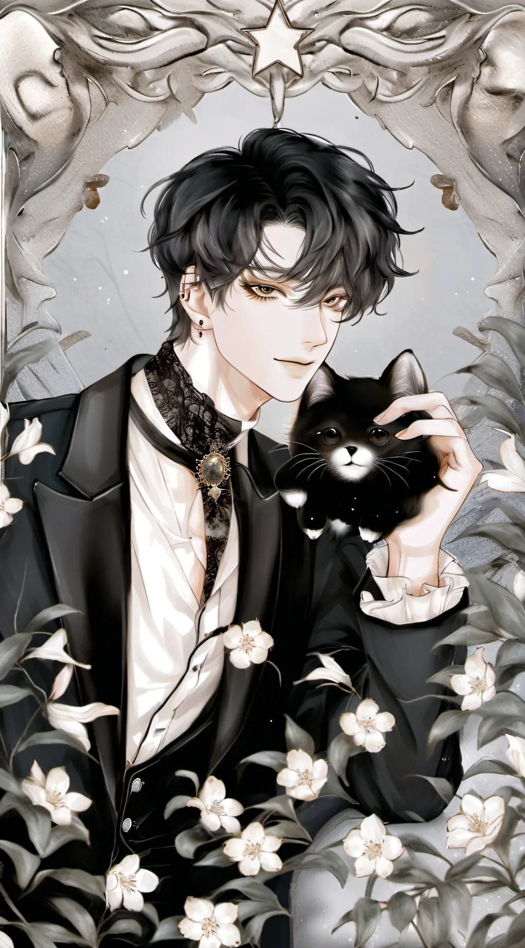 ai character: 🖤💢Kaylen💢🖤 background