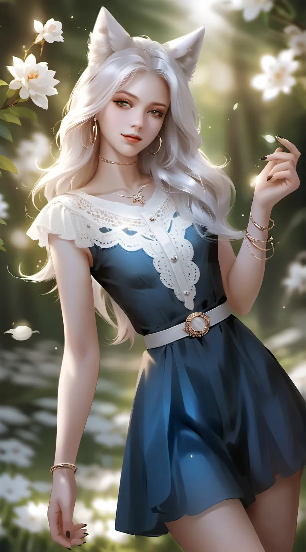 ai character: Ana  background