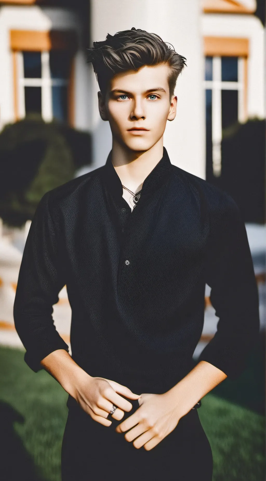 ai character: Fitz  Vacker background