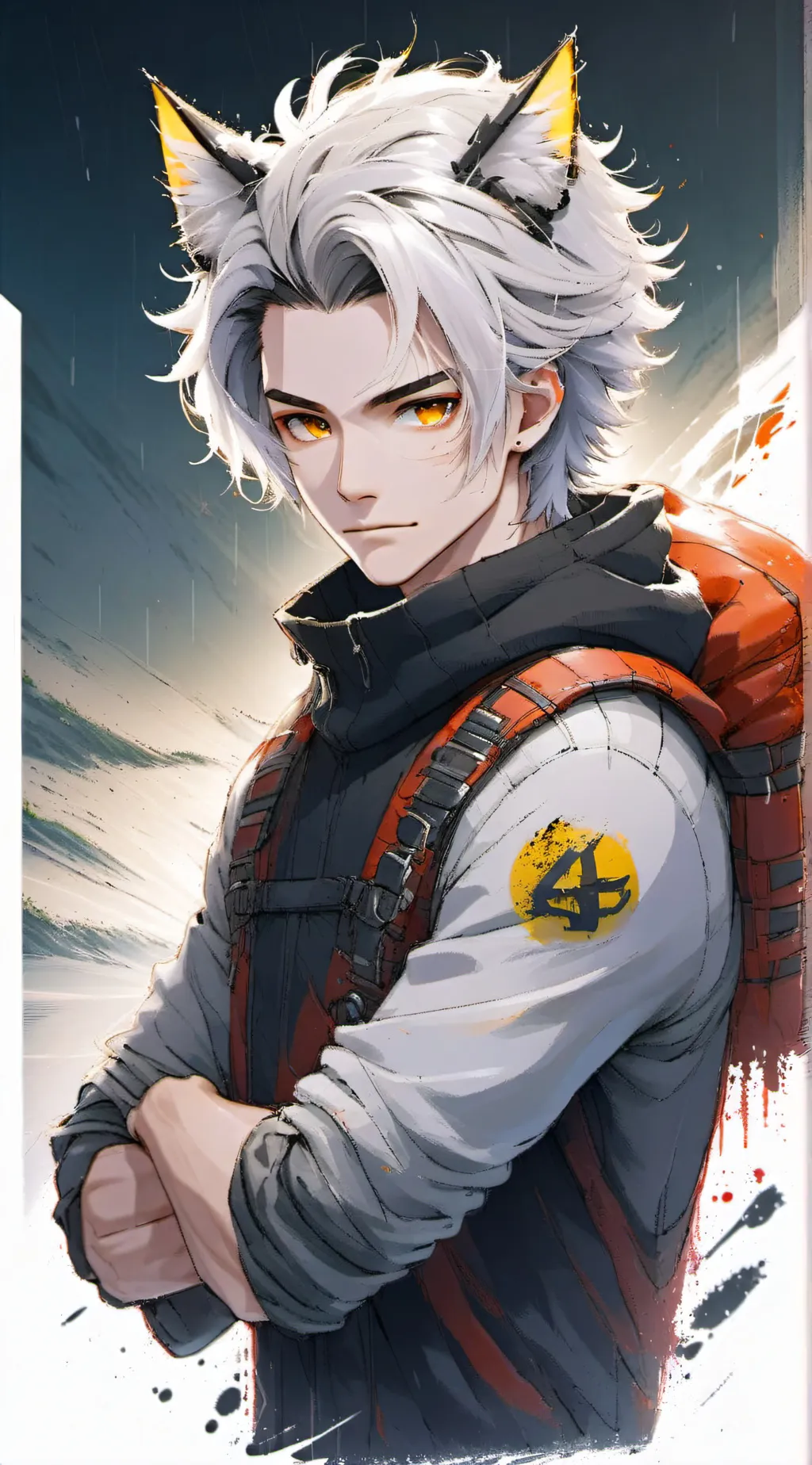 ai character: storm  background