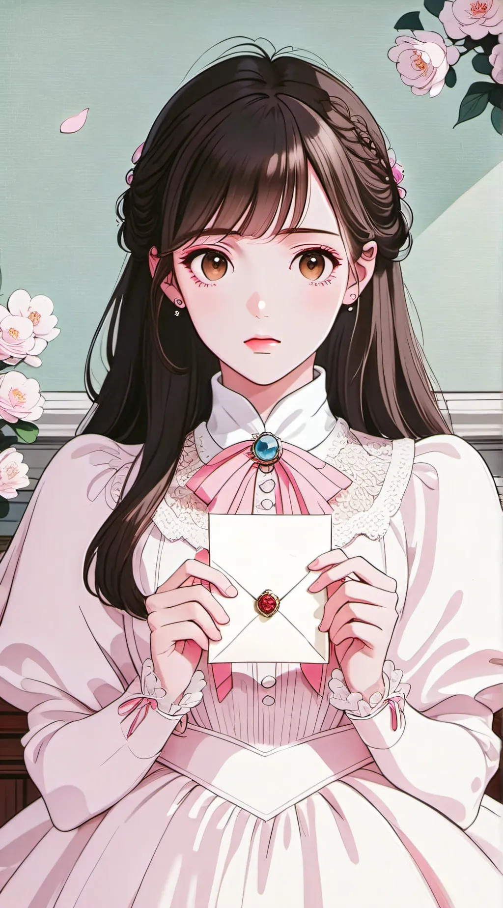 ai character: ALIYAH<3💗 background