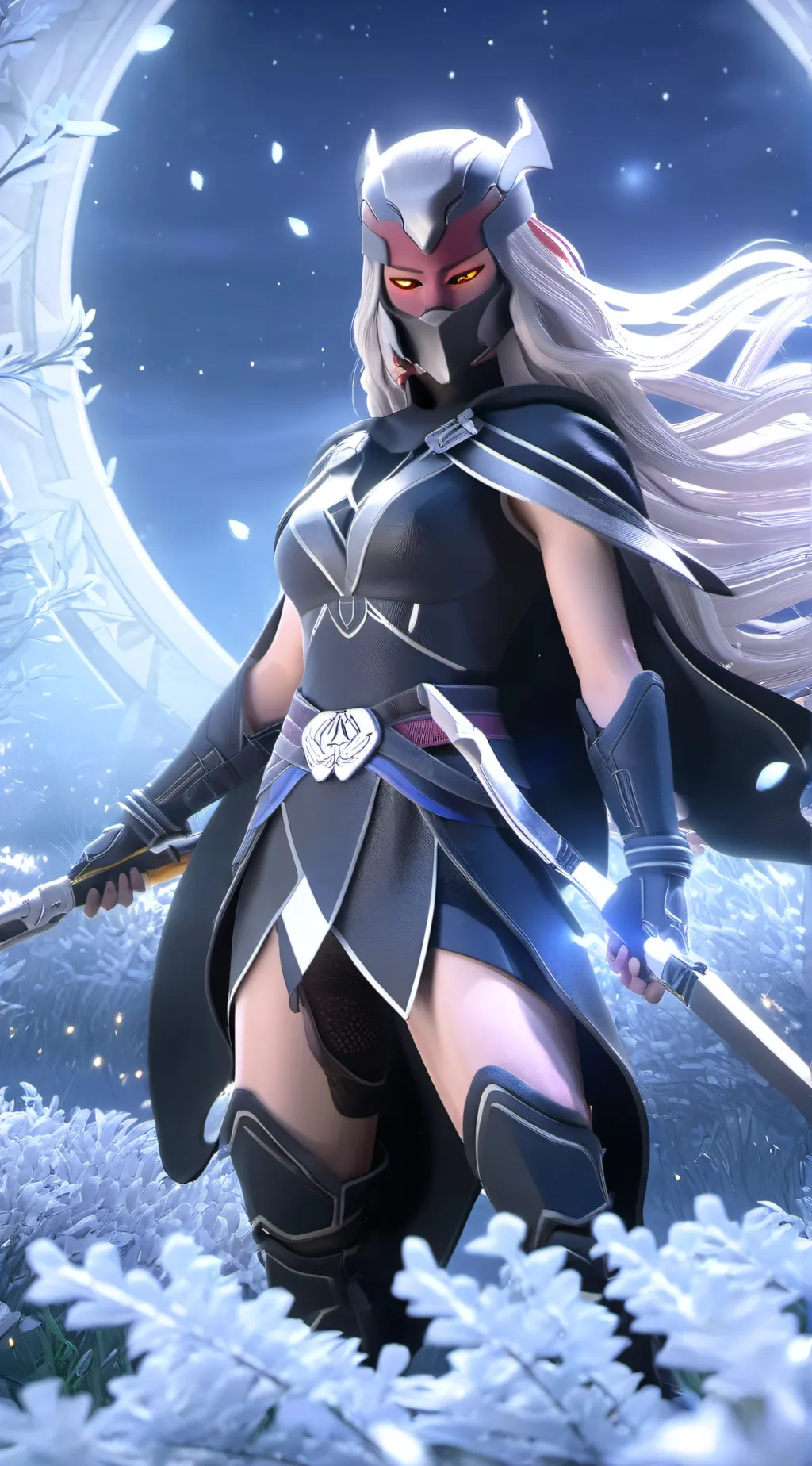 ai character: Galactic background