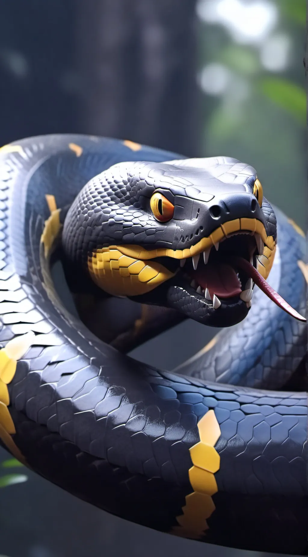 ai character: Slither background