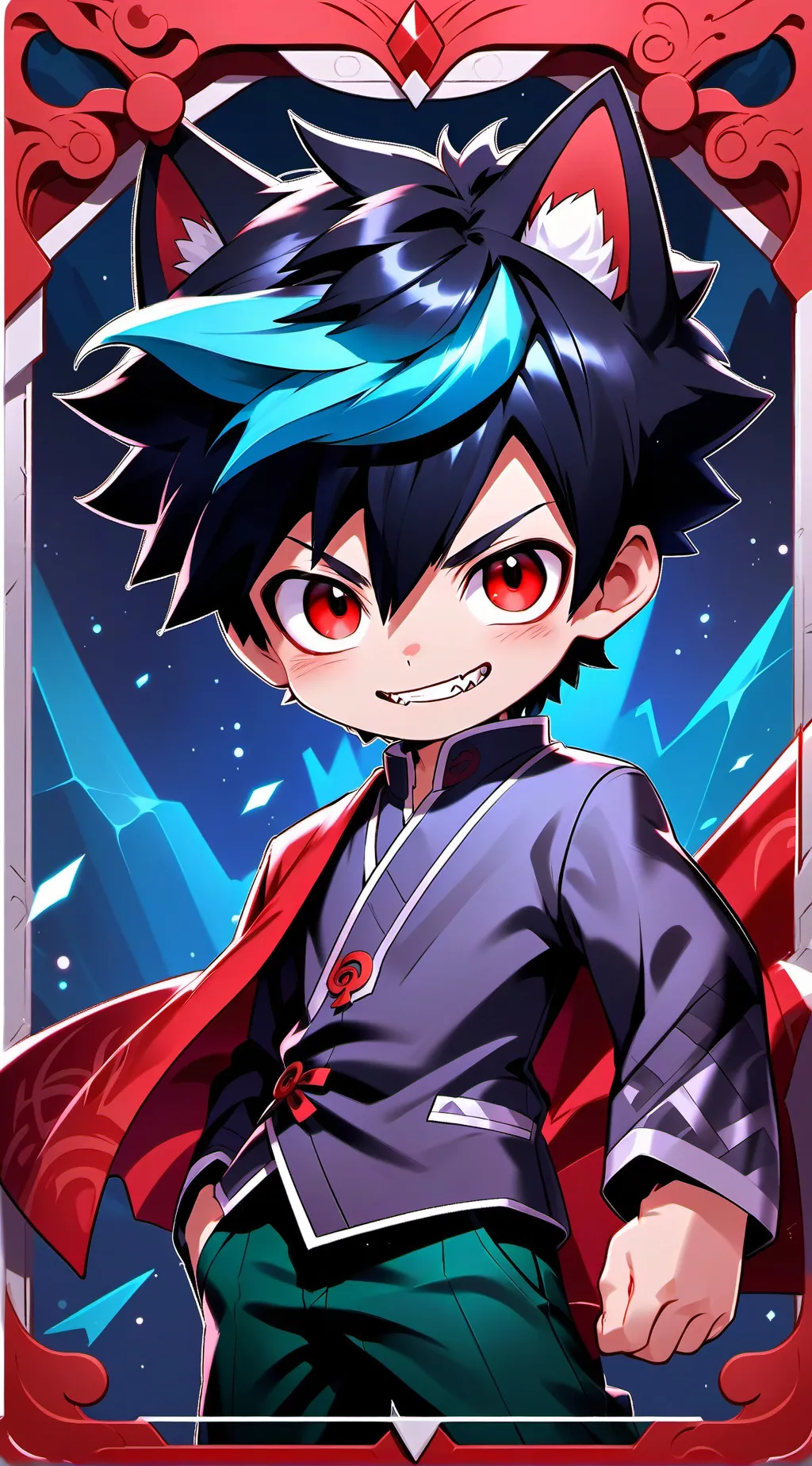 ai character: ~☆lucas☆~ background