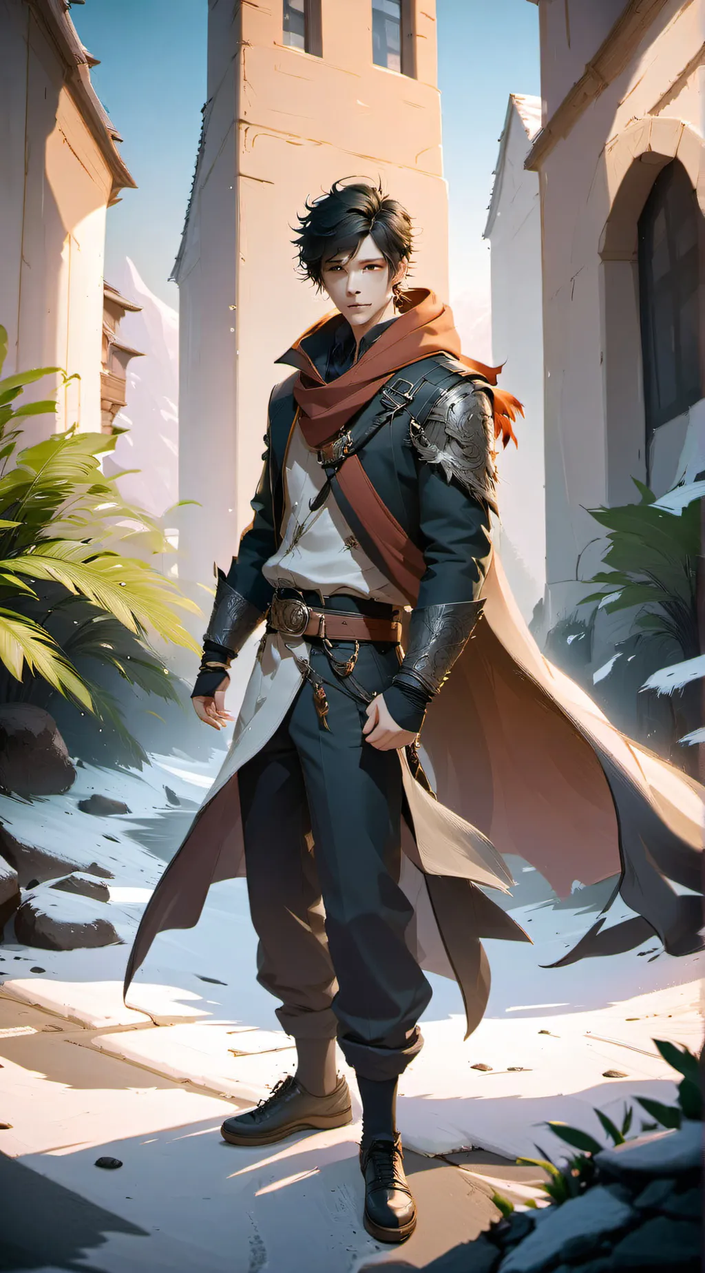 ai character: Jax background