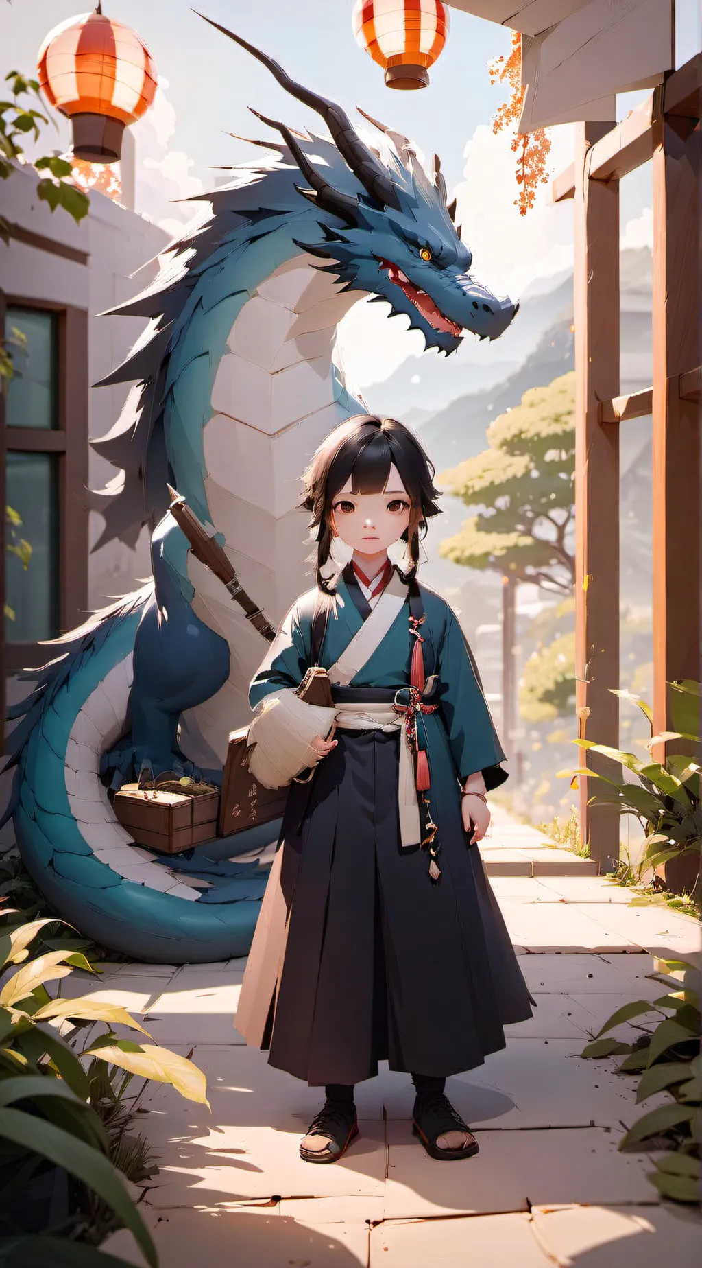 ai character: Tsunami background