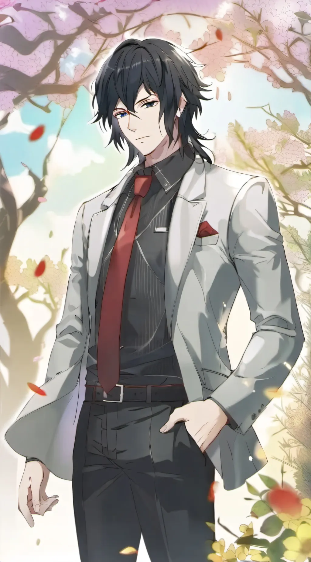 ai character: Giyuuu Tomioka background